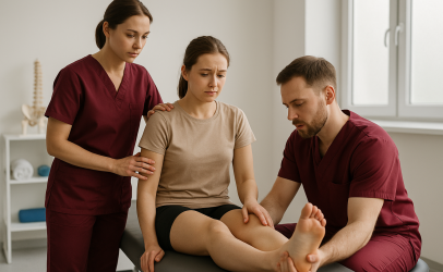 Terapia po skręceniu stawu skokowego – skuteczna rehabilitacja