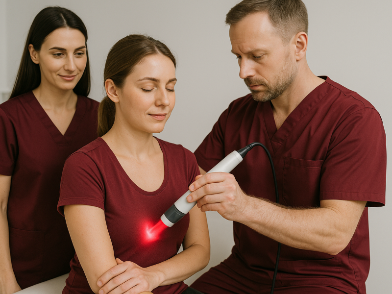 Laseroterapia w leczeniu bólu i stanów zapalnych - skuteczna terapia bez leków