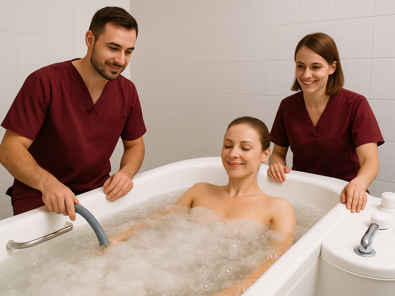 Kąpiele perełkowe – relaks i lepsza cyrkulacja | Rezydencja Live