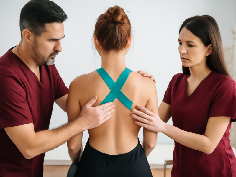 Kinesiotaping na ból pleców – jak działa i komu pomaga?