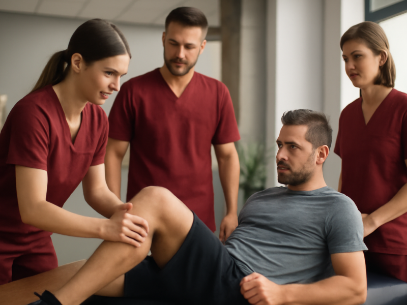 Leczenie kontuzji sportowych – rehabilitacja w Okolu