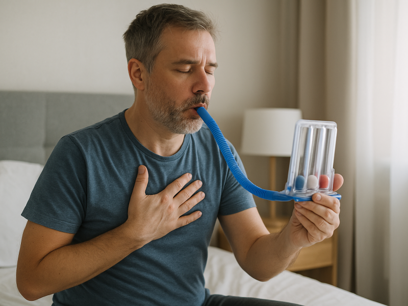 Ćwiczenia oddechowe po COVID-19 – skuteczna rehabilitacja płuc