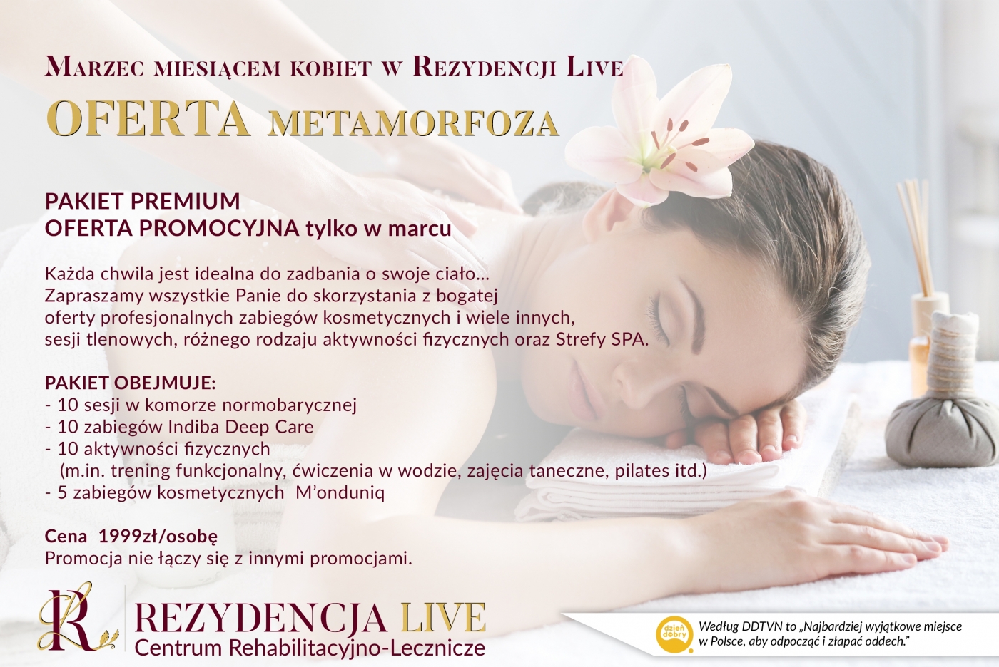 Oferta Metamorfoza Pakiet Premium - Marzec 2022